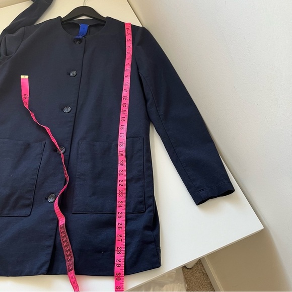 KIT AND ACE COLLARLESS BLAZER JACKET SIZE M - Picture 12 of 14